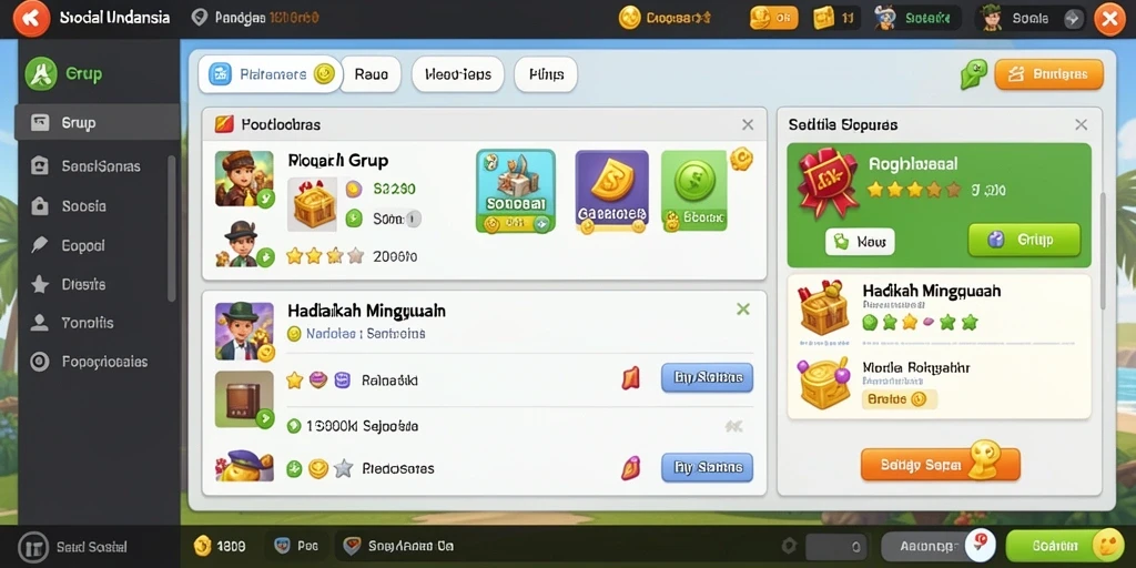 Fitur bonus menarik yang membuat permainan semakin seru.