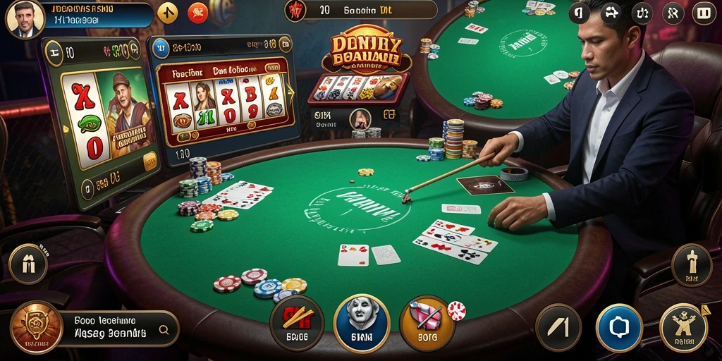 Screenshot menampilkan tema mesin slot terbaru dalam DAX69.