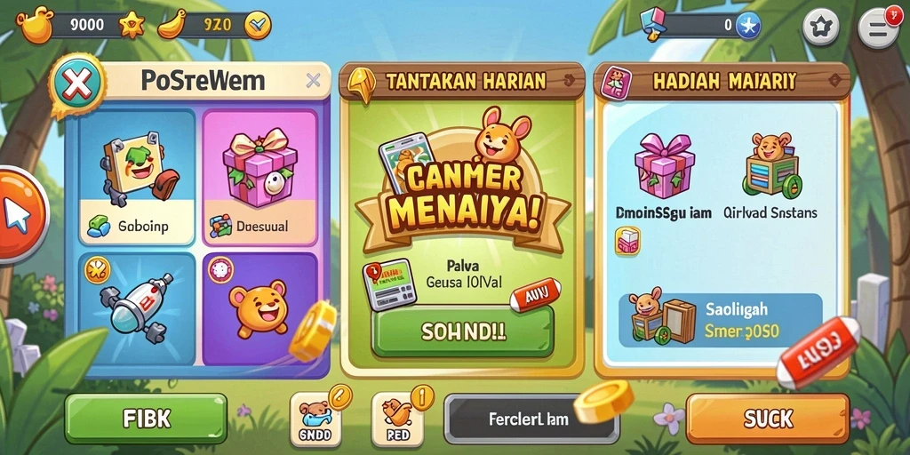 Fitur bonus menarik yang meningkatkan peluang menang.